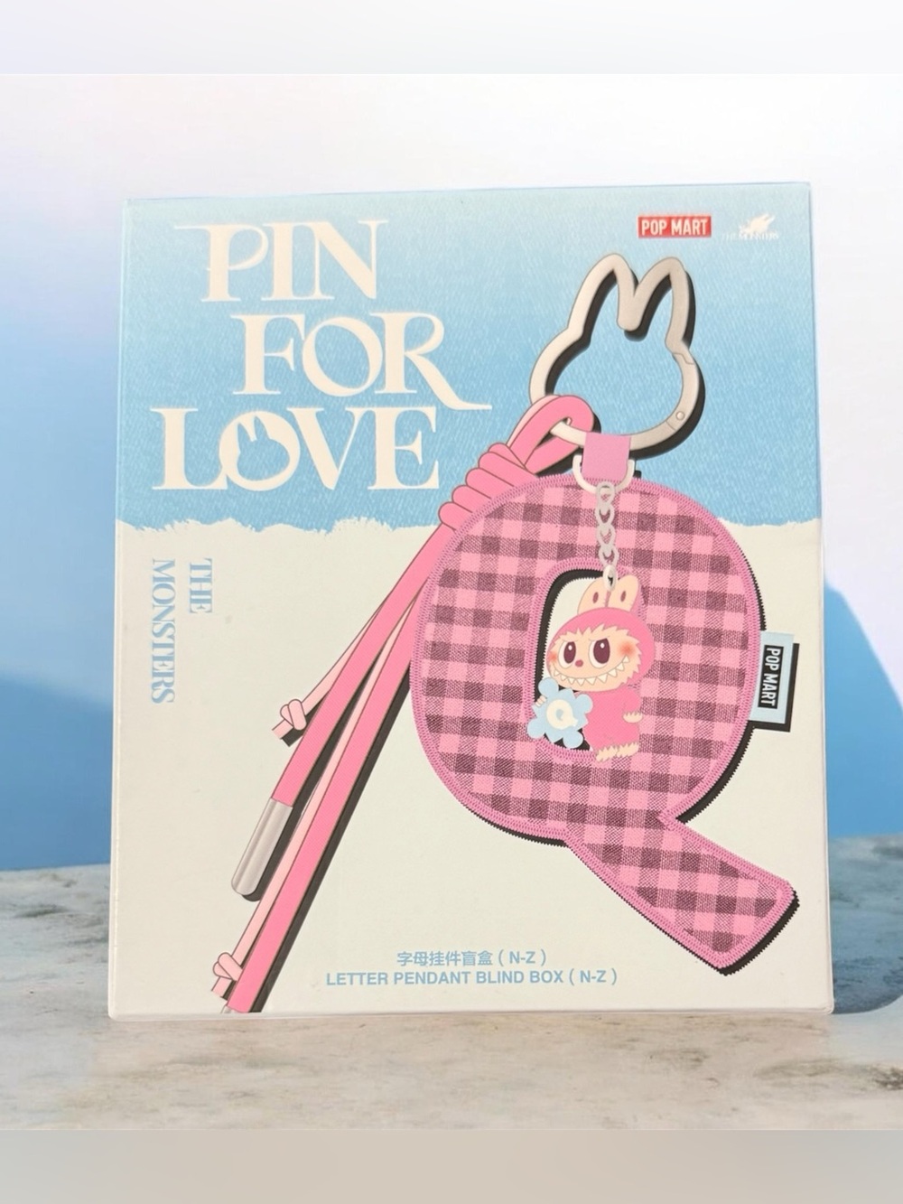 Pop Mart Pin For Love Blind Box N-Z